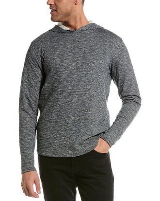 Vince Double Face Hooded Shirt