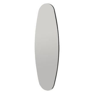 Dmora Espejo Pray, Forma Oval, Para Pared, Estructura Transparente, 40x120h Cm Transparente
