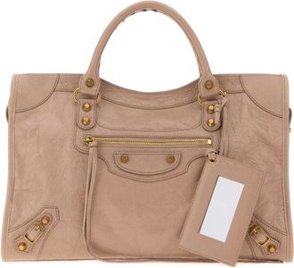 Balenciaga Pink Le City Medium Satchel