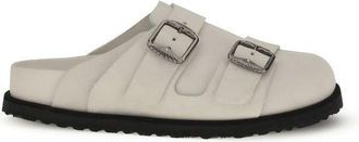 Birkenstock Calf Leather Bos Taurus Womens Mules