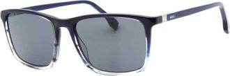 HUGO BOSS Grey Square Mens Sunglasses BOSS 1434/S 0HVE/IR 56