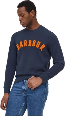 Barbour Prep Logo Pullover - Heren - Sweatshirts - Blauw - 2XL - Katoen - Hoodies & sweatvesten