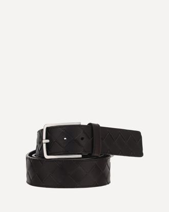 Bottega Veneta Leather Belt Male 100