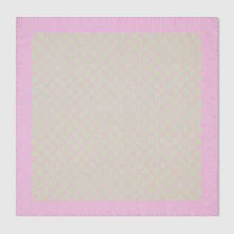 Gucci GG Silk Twill Bandana, Pink, Silk