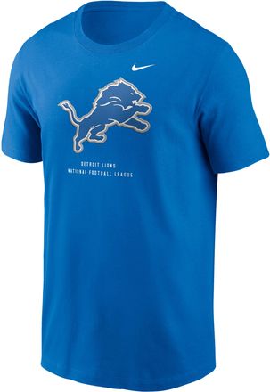 Nike Detroit Lions Essential Nike Mens NFL T-Shirt in Blue | N19945A9J-MDV