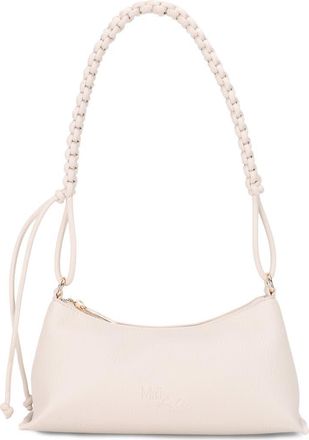 Mali + Lili Phoebe Vegan Leather Shoulder Bag in Bone at Nordstrom
