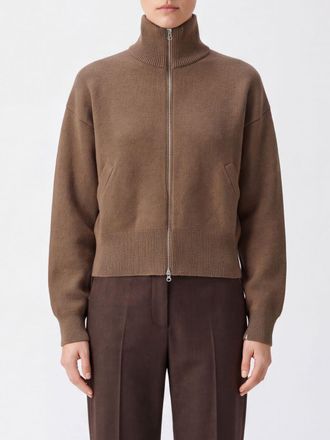 Extreme Cashmere Zipped Turtleneck Cardigan in Pure Cashmere