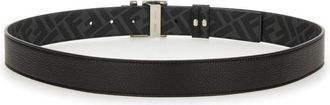 Fendi Sqaured Ff Reversible Belt