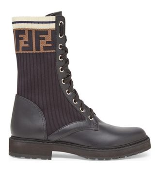 Fendi Rockoko combat boots Size 40.5