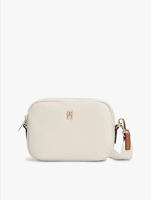 Sac à Main Bandoulière Blanc Similicuir – Taille Moyenne, Anse Chaîne Dorée, Neuf Sans étiquettes