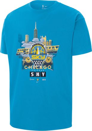 Nike Chicago Sky Nike Mens WNBA Max90 T-Shirt in Blue | HQ0001-462