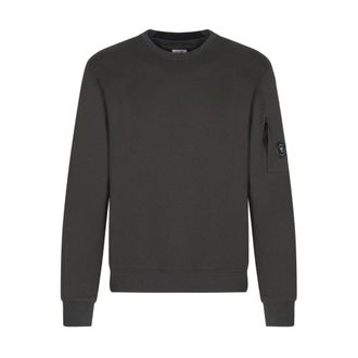 C.P. Company Diagonal Raised Lens Sweatshirt - male - C.P. Company - Sweatshirts - Gray - XL - Sweatshirts & Hoodies