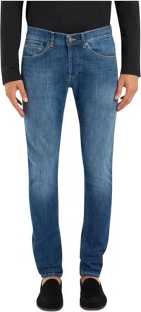Dondup Uomo, Jeans, Blu, W33, new