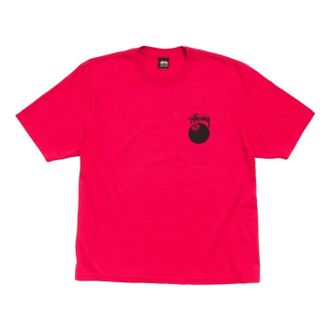 St&uuml;ssy 8 Ball T-Shirt Red 1905022-REDD