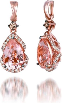 Le Vian Ladies Nude Palette Earrings set in 14K Strawberry Gold