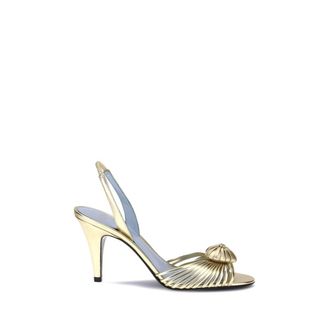 Valentino Garavani High Heel Sandals, female, Yellow, 3 UK, Royal Sandals with 3D Heart Detail