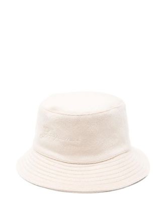 Jacquemus Beige Le Bob Bucket Hat