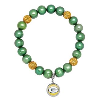 Honora Green Bay Packers Stretch Bracelet In One Color