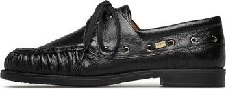 Loriblu Boot Loafers - Dames - Bootschoenen - Zwart - 40 EU - Leer - Schoenen