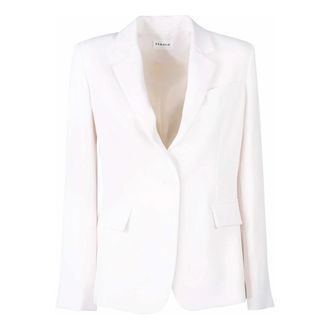 P.A.R.O.S.H. P.a.r.o.s.h., Jassen, Dames, Wit, L, Polyester, Blazer