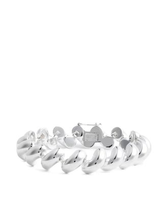 LIÉ STUDIO The Edith twisted design bracelet - Argento