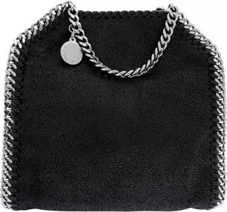 Stella McCartney Ladies Falabella Tiny Tote Bag in Black