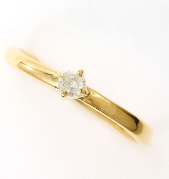 C&A Yellow Gold Yellow Gold (18K) Band Ring (Pre-Owned)