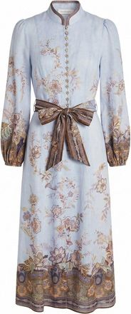 Zimmermann Luna Button Midi Dress