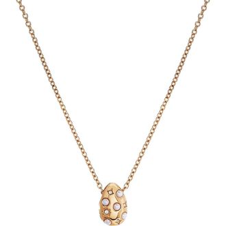 Alex and Ani Pearl and Crystal Pendant Necklace at Nordstrom