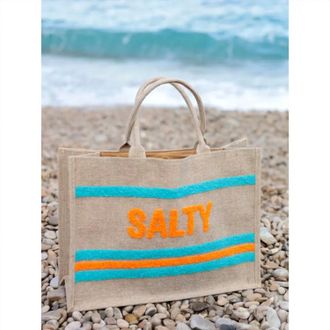 Shiraleah Salty Beach Bag In Beige