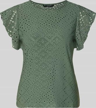 Vero Moda Regular Fit T-Shirt mit Rundhals-Ausschnitt Modell TASSA in Lind, Gr&ouml;&szlig;e XS