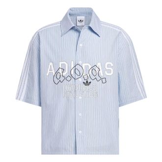 adidas AOA Button Up Shirt Asia Sizing Night Indigo KT7990