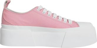 Dolce & Gabbana Low-top Sneakers - Dames - Sneakers - Roze - 39 EU - Katoen - Schoenen