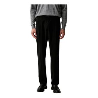 Paul & Shark Broeken, Heren, Zwart, M, Katoen, Chino Broek