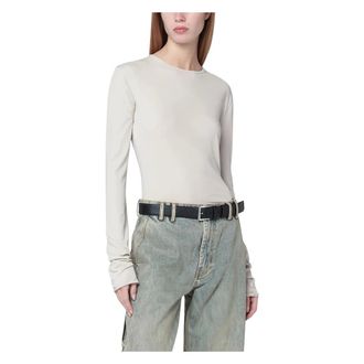 Entire studios Long Sleeve Tops - Tops - Mujer - Beige - XS