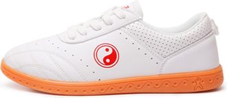 Generic Taekwondo Shoes Breathable Sport Lightweight for Children Teenager Karate Boxing Kung Fu Taichi Martial Arts(6.5 UK) White