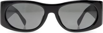 Jacquemus 158 Zonnebril - Dames - Zonnebrillen - Zwart - ONE Size - Accessoires