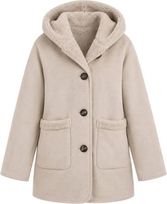 Marella Emmottone Jas - Dames - Jassen - Beige - 2XS - Polyester - Jassen