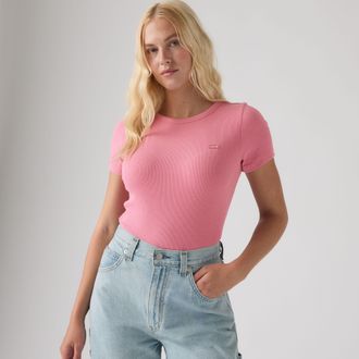 Levi's Hayes Tee - Womens - XL - Pink / Tameless Rose