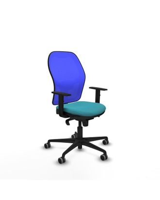 Piqueras y Crespo Silla De Oficina Piqueras Y Crespo 1d036g0 Ajustable Turquesa