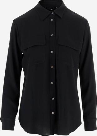 F.it Acetate And Silk Shirt