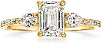 Ross-Simons Lab-Grown Diamond Ring in 10kt Yellow Gold