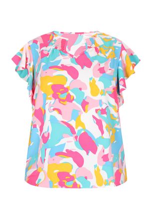 Izia Grote maat blouse vrouwen veelkleurig
