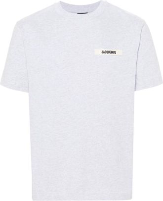 Jacquemus Hombre, Camisetas, Gris, Talla: S