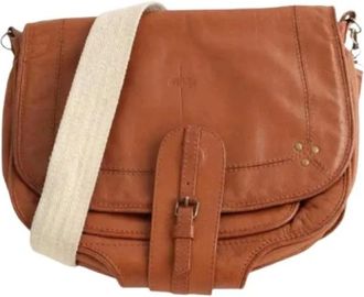 Jerome Dreyfuss Pre-owned Cross Body Bags, female, Brown, Size: ONE SIZE Pre-owned Fredo Crossbody Bag