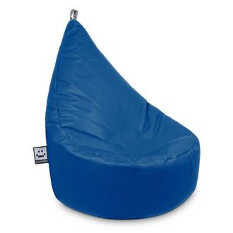 Happers Puff Butaca Polipiel Indoor Azul Happers Infantil