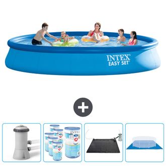 Intex Piscina Easy Set Redonda - 457x84 Cm - 7-piezas Scb91