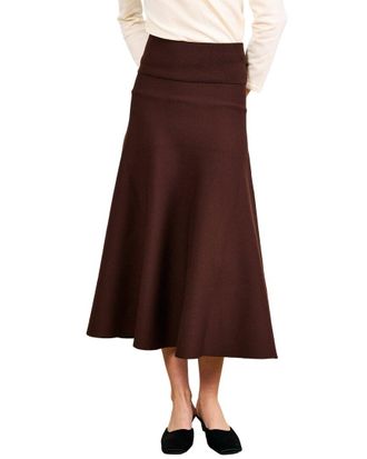 Line & Dot Kingston Knit Sweater Skirt