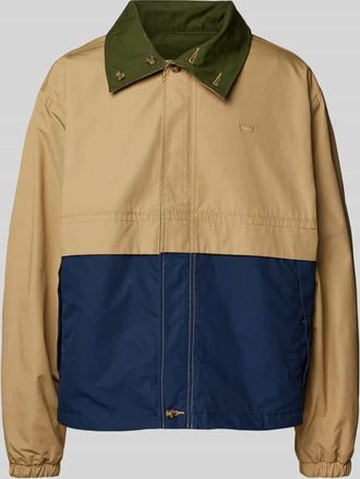 Levi's Jacke mit Label-Stitching Modell CANVAS in Beige, Gr&ouml;&szlig;e L