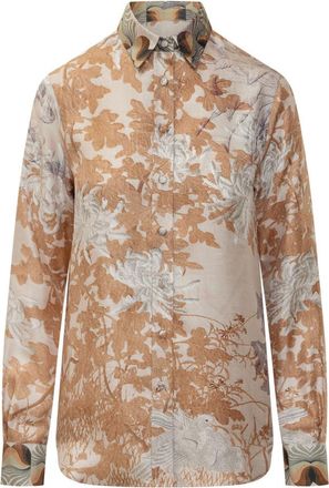 Pierre-Louis Mascia Multicolour Floral Print Shirt